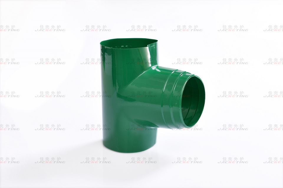 U-PVC保温外护三通(UST)（绿色）